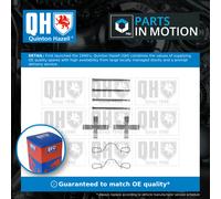 Brake Pad Fitting Kit Front BFK825 Quinton Hazell Genuine Top Quality Guaranteed