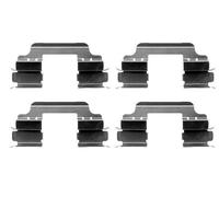 Brake Pad Fitting Kit Front Fits Mercedes Mini Nissan Renault TEXTAR 82072200
