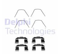 BRAKE PAD FITTING KIT LX0421 DELPHI for MAZDA 6 Hatchback 6 Saloon