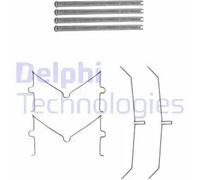 Fits DELPHI LX0637 Accessory Kit, disc brake pads