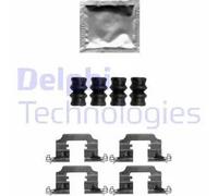 DELPHI LX0650 Accessory Kit, disc brake pads