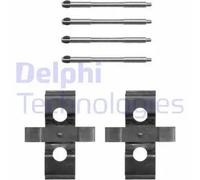 DELPHI LX0652 Accessory Kit, disc brake pads