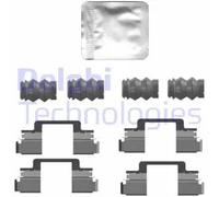 BRAKE PAD FITTING KIT LX0769 DELPHI for VW FIAT