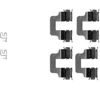 Brake Pad Fitting Kit Rear Fits Lada Lancia Mini Opel Vauxhall TEXTAR 82060100