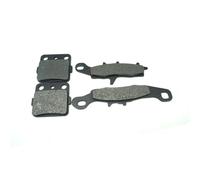 brake pad kit For KAWASAKI KX100 1997-2021 KX112 2022-2023 KX85 2001-2022 KX85-II 2005-2022 KX80 1998-2000 Motorcycle Semimetal Front And Rear Brake Pads (Color : Front and Rear)