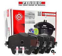 P06093 Front Brake Pad Set 4x Pads Prepared For Wear Indicator Braking By Brembo