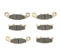 Brake Pad part For Kawasaki GPX750R For Ninja ZX750F 1987 1988 1989 1990 Motorcycle Front And Rear Brake Pads(3 pair 1 sets)