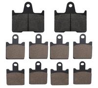 Brake pad replacement For Concours 14 ZG 1400 GTR 1400 2008 2009 2010-2014 ZG1400 GTR1400 Motorcycle Front And Rear Brake Pads Disks