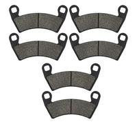 Brake Pad Set Compatible With Polaris For RZR XP 1000 2014 2015 2016-2019 For Ranger Crew 900 4x4 Dlesel 2013-2014 Motorcycle Front Or Rear Brake Pads(3 Pairs)