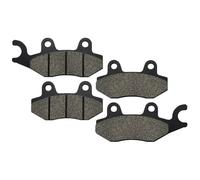 Brake Pad Set Compatible With Suzuki For Skywave For AN250 AN 250 2007 2008 For Burgman AN400 AN 400 2007-2020 Motorcycle Front Or Rear Brake Pads(Front Set)
