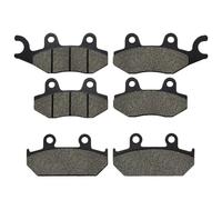 Brake Pad Set Compatible With Suzuki For Skywave For AN250 AN 250 2007 2008 For Burgman AN400 AN 400 2007-2020 Motorcycle Front Or Rear Brake Pads(Front and Rear)
