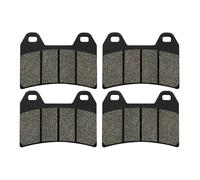 Brake Pad Set Compatible With Victory King Pin King Pin Tour 2004-2007 V92C All Models Single Rotor 1998-2003 Motorcycle Front Or Rear Brake Pads(2 Pairs Front)