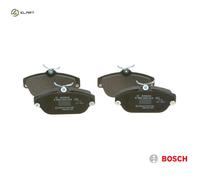Bosch BP006 - Brake Pads Car Front Axle - Bosch Quality - Reduced Noise and Dust - ECE-R90 Certified - Copper-Free - 1 Set of 4 Pads