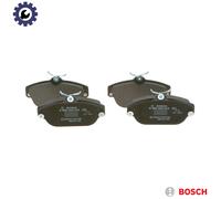 Bosch Brake Pads BP006 - Front Axle - ECE-R90, Reduced Noise and Dust, Copper-Free - Set of 4