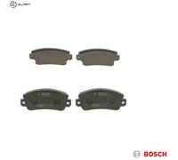 Bosch Brake Pads BP041 - Front Axle, Bosch Quality, Reduced Noise & Dust, ECE-R90 - Set of 4