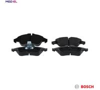 Bosch Front Brake Pad Set 0986 495 245 - 4 pads, integrated wear indicator