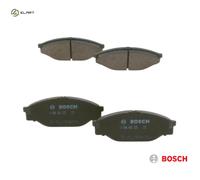 Bosch BP104 - Brake Pads Car Front Axle - Bosch Quality - Reduced Noise and Dust - ECE-R90 Certified - Copper-Free - 1 Set of 4 Pads