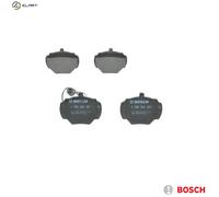 Bosch Brake Pads 0 986 424 267 – Rear Disc Brake for Land Rover Discovery I / Range Rover (BP129)