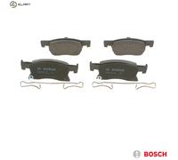 Brake Pads Set fits VAUXHALL ASTRA K 1.0 Front 2015 on Bosch 12378300 39103797