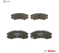 Brake Pad Set, disc brake BOSCH 0 986 424 366 for ISUZU TROOPER III 3 2000-2002