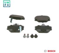 Bosch BP240 - Brake Pads Car Front Axle - 1 Set of 4 Pads