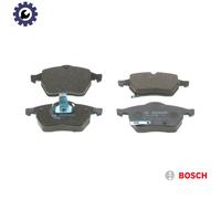 Bosch BP255 - Brake Pads Car Front Axle - Bosch Quality - Reduced Noise and Dust - ECE-R90 Certified - Copper-Free - 1 Set of 4 Pads