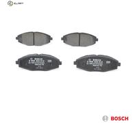 0 986 424 512 Disc Brake Brake Pad Set Front Fits Chevrolet Matiz Spark By Bosch