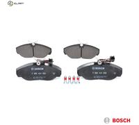 Brake pads 0 986 424 556 BOSCH for FIAT CITROËN
