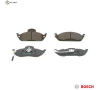 Brake pads 0 986 424 611 BOSCH for MERCEDES-BENZ M-CLASS
