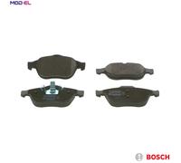 Bosch Brake Pads BP345 – Front Axle, ECE-R90 Certified, Low Noise & Dust, Copper-Free, Set of 4
