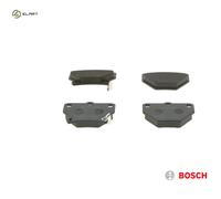BRAKE PAD SET DISC BRAKE 0 986 424 630 FOR TOYOTA YARIS/VERSO/VAN/FUN/CARGO 1.3L