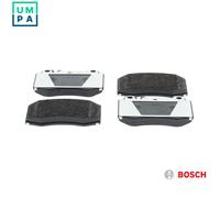 0986 424 705 Front Brake Pad Set 4x Pads Prepared For Wear Indicator By Bosch