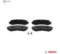 BOSCH 0 986 424 709 Brake pad set