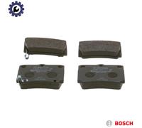 Bosch BP423 - Brake Pads Car Rear Axle - Bosch Quality - Reduced Noise and Dust - ECE-R90 Certified - Copper-Free - 1 Set of 4 Pads
