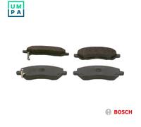 Bosch BP428 - Brake Pads Car Front Axle - Bosch Quality - Reduced Noise and Dust - ECE-R90 Certified - Copper-Free - 1 Set of 4 Pads