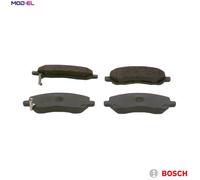 Bosch BP428 - Brake Pads Car Front Axle - Bosch Quality - Reduced Noise and Dust - ECE-R90 Certified - Copper-Free - 1 Set of 4 Pads