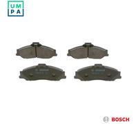 Bosch BP2037 - Brake Pads Car Rear Axle - Bosch Quality - Reduced Noise and Dust - ECE-R90 Certified - Copper-Free - 1 Set of 4 Pads