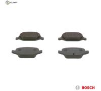 BRAKE PAD SET DISC BRAKE 0 986 424 756 FOR FIAT 370A0.011188A6/183A1.000 1.7L