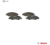 Bosch Front Brake Pad Set 0 986 424 804 for Suzuki Swift Mk II