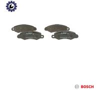 Bosch Front Brake Pad Set 0 986 424 804 for Suzuki Swift Mk II