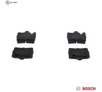 Bosch Brake Pads 0 986 424 830 – Rear Disc Brake Set for Mercedes-Benz S-Class Coupe