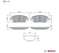 BOSCH 0 986 460 152 Brake pad set