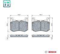 BRAKE PAD SET DISC BRAKE 0 986 460 156 FOR LAND ROVER RANGE/VELAR JAGUAR 5.0L