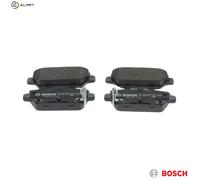 Rear Disc Brake Pad Set BOSCH Fits MITSUBISHI Eclipse CROSS 17- 0986460248