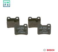 Bosch Brake Pad Set 0986460955 (BP524) – Rear Disc Brake, Fits Opel Saab Vauxhall