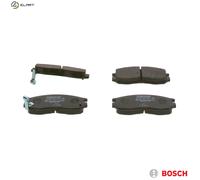 Bosch BP548 - Brake Pads Car Front Axle - Bosch Quality - Reduced Noise and Dust - ECE-R90 Certified - Copper-Free - 1 Set of 4 Pads