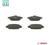 Bosch Brake Pad Set 0 986 461 119, Disc Brake, Fits FIAT & FORD KA (RU8) 1.2 2008-2016
