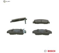 Brake pads 0 986 461 142 BOSCH for ROVER HONDA