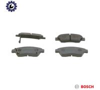 Bosch BP609 - Brake Pads Car Front Axle - Bosch Quality - Reduced Noise and Dust - ECE-R90 Certified - Copper-Free - 1 Set of 4 Pads