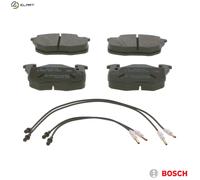 Bosch Brake Pad Set 0 986 461 763 – Disc Brake for Renault, Peugeot, Citroën
